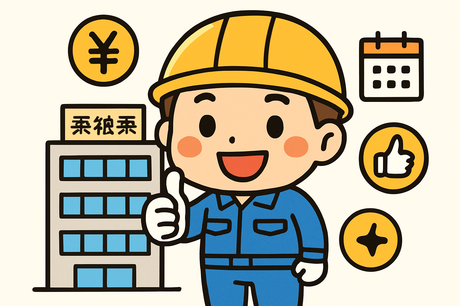 ビルメン系列系転職成功のイメージ
